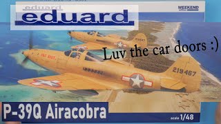 First Look Friday - Eduard P39 Aircobra in 1/48 scale