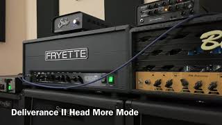 Synergy Deliverance and SLO VS Fryette Deliverance II 60 Head