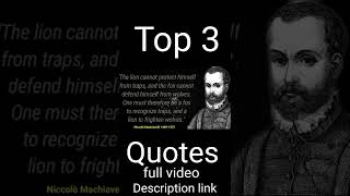 Niccolo Machiavelli quotes. Top famous quotes