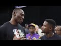 Sbu Shongwe & Bismack Biyombo Postgame Interview