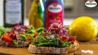 Przepis - Bruschetta z oliwą GranFruttato | Monini