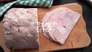 How to Make Deli Ham in a Ham Maker - CHARCUTERIE  | Sam's Bitery Recipe