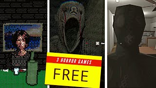 I PLAYED 3 FREE HORROR GAMES FROM ITCH.IO