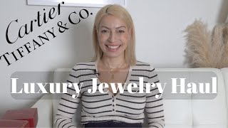 My First Luxury Jewelry Haul Cartier \u0026 Tiffany