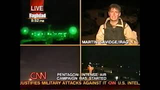 CNN - Iraq War - 2003-03-21 - 12:39 p.m. ("Shock and Awe")