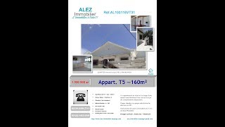 LOUE APPART. CLIMATISE 4 CHAMBRES + CLIM - REF.AL31