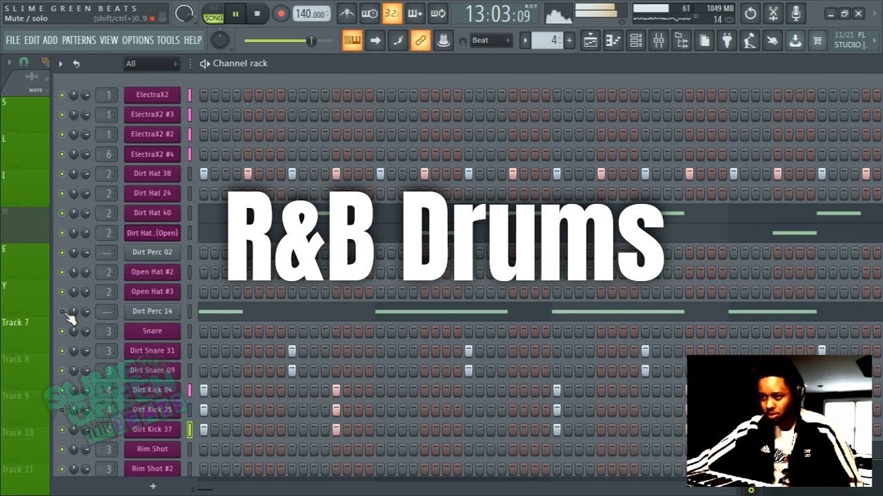 R B Drums Fl Studio 20 Tutorial Advanced Youtube