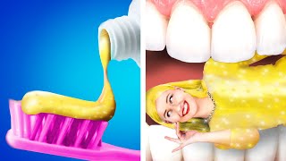 MY TOOTHPASTE IS ALIVE?! || If Toothpaste Were A Person! Funniest Life Moments by Crafty Panda How