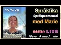 Språkpromenad med språkfika 19/5-2024 - Lär dig svenska @svenskamedmarie