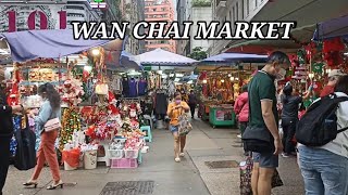 HONGKONG TRIP || WANCHAI STREET MARKET HONG KONG || WALKING TOUR