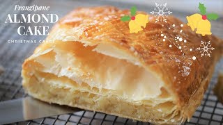 How To Make Frangipane : Puff Pastry Almond Cake (Tutorial for Beginners) - Christmas cake ideas