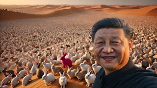 China Unleashed 1.2 Million Rabbits Into the Desert—The Result Was Unbelievable!