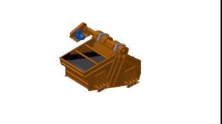 Vibramech Inclined Screen 3D Rotation Video