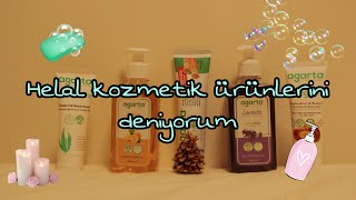 Helal Kozmetik II Kargo açılımı II Agarta ürünlerini deniyorum II Sessiz VLOG