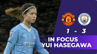 Yui Hasegawa / 長谷川唯 | Man. United vs Manchester City | Matchweek 7 | Women's Super League 2023/24