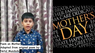 English Poem on Mother for Mother's Day - My Mother