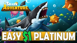 New Easy  $1 Platinum Game - Shark Adventure Quick Trophy Guide PS4, PS5