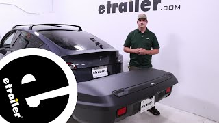 etrailer | Test Fit: Thule Arcos Enclosed Cargo Carrier on a 2022 Tesla Model Y