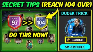 HOW TO REACH 100 to 104 OVR in FC Mobile, Squad Building Tips | Mr. Believer