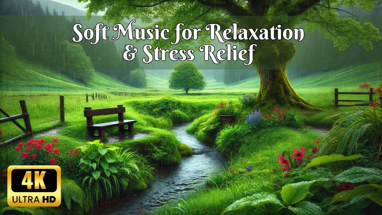 Soft Piano Music For Stress Relief Relaxation Calm Meditation