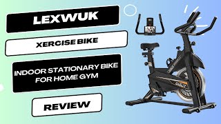 Lexwuk Exercise Bike-Indoor Stationary Bike for Home Gym Review | Cycling Revolution