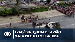 Queda de avião em Ubatuba deixa um morto