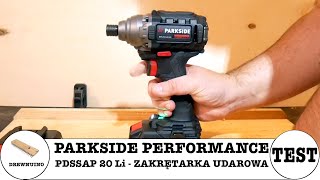 #087 Parkside Performance PDSSAP 20 Li - zakrętarka udarowa