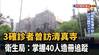 3確診者曾訪清真寺 衛生局:掌握40人造冊追蹤－民視台語新聞