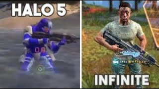 Marines Halo Infinite vs Halo 5