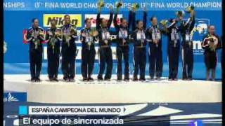 España gana un oro histórico en natación sincronizada