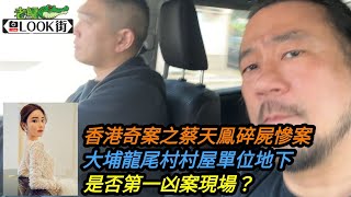 20230302《老鱷Look街》: 香港奇案之蔡天鳯碎屍慘案凶案現場！大埔龍尾村村屋單位是否第一凶案現場？龍尾村食肆林立，街坊穿梭頻繁！疑犯是否搵錯落手地點？￼直播期間老鱷大量能量流失兼起雞皮￼？