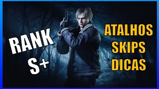 GUIA PASSO A PASSO E COMPLETO DAS MELHORES DICAS E SKIPS DE RESIDENT EVIL 4 REMAKE - RANK S