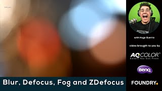 Nuke Compositing 4 Beginners #6 | blur, defocus, ZDefocus & fog | with @FoundryTeam @BenQEurope