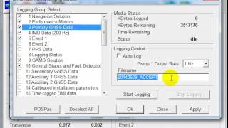 5.0 - How to configure and operate LV-POSView for Trimble MX2 mission