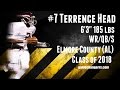 #7 Terrence Head / WR,QB,S / ELmore County High (AL) Class of 2018