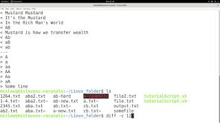 Linux Tutorial Series - 70 - The diff command