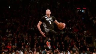 Awesome Slow Motion of Zach LaVine's 2016 Slam Dunk Contest!
