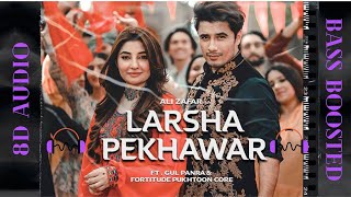 Larsha Pekhawar (8D Audio) Bass Boosted | Ali Zafar ft. Gul Panra | Pashto Song | MP Music