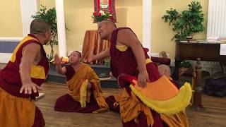 Monastic Debate Demonstration by Gomang Monks 8/18/17