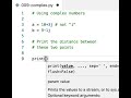9. Complex numbers in Python