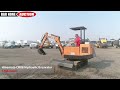 hinomoto cr08 hydraulic excavator