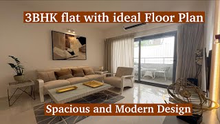 3BHK Apartment with Ideal Floor Plan for Sale | Spacious \u0026 Modern Design