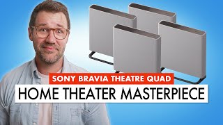 SONY'S GAME CHANGING Home Theater! SONY BRAVIA THEATRE QUAD Review