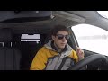 we test mitsubishi s super all wheel control on a frozen lake