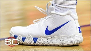 How Zion Williamson's new custom Kyrie 4s came about | SportsCenter