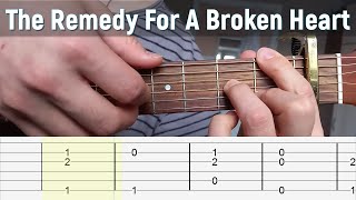 The Remedy For A Broken Heart - XXXTENTACION | Guitar Tutorial Tab