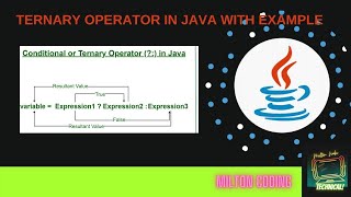Ternary Operator Example in Java Hindi || Conditional Operator in Java Explain in Hindi ||👉 ?: