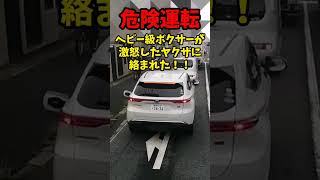 煽り運転返り討ち！ヘビー級ボクサーが激怒したヤクザに絡まれた結果…殴り合いの大喧嘩に！！