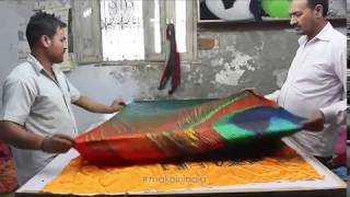 Making of a Satya Paul saree