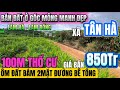 🔴Bán lô đất đẹp góc bám 2mặt bê tông 100m thổ cư xã tân hà phát triển thế dương Lh : 0379.590.939